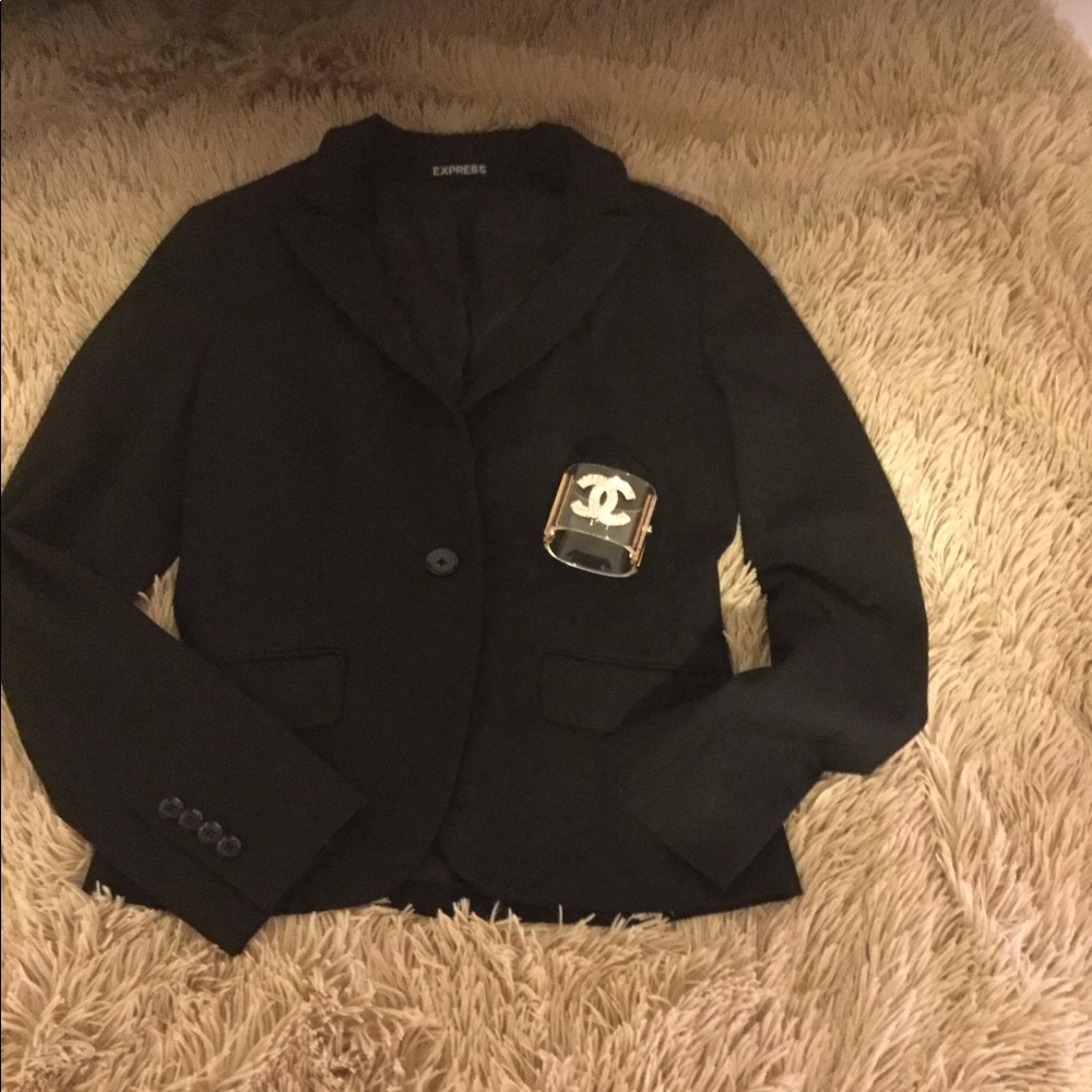 Express black blazer